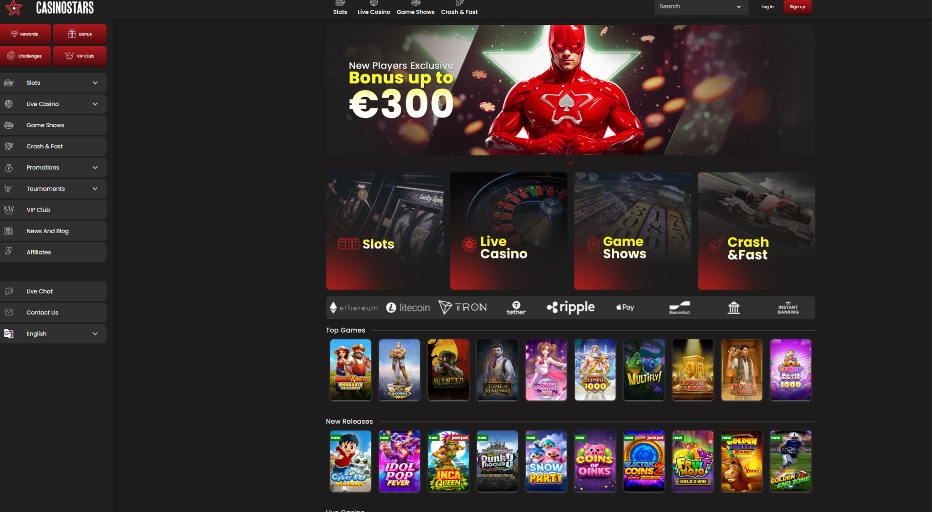 5. CasinoStar- Scelta del casinò mobile Flexepin